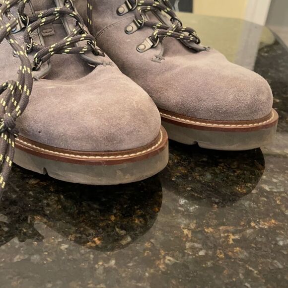 *Banana Republic* Grey Suede Ortholite Men’s Boots Sz 11.5 - Picture 10 of 10